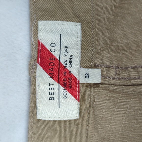 NEW Best Made Co Mens Ripstop Cotton Khakis Size 32 - Picture 7 of 8